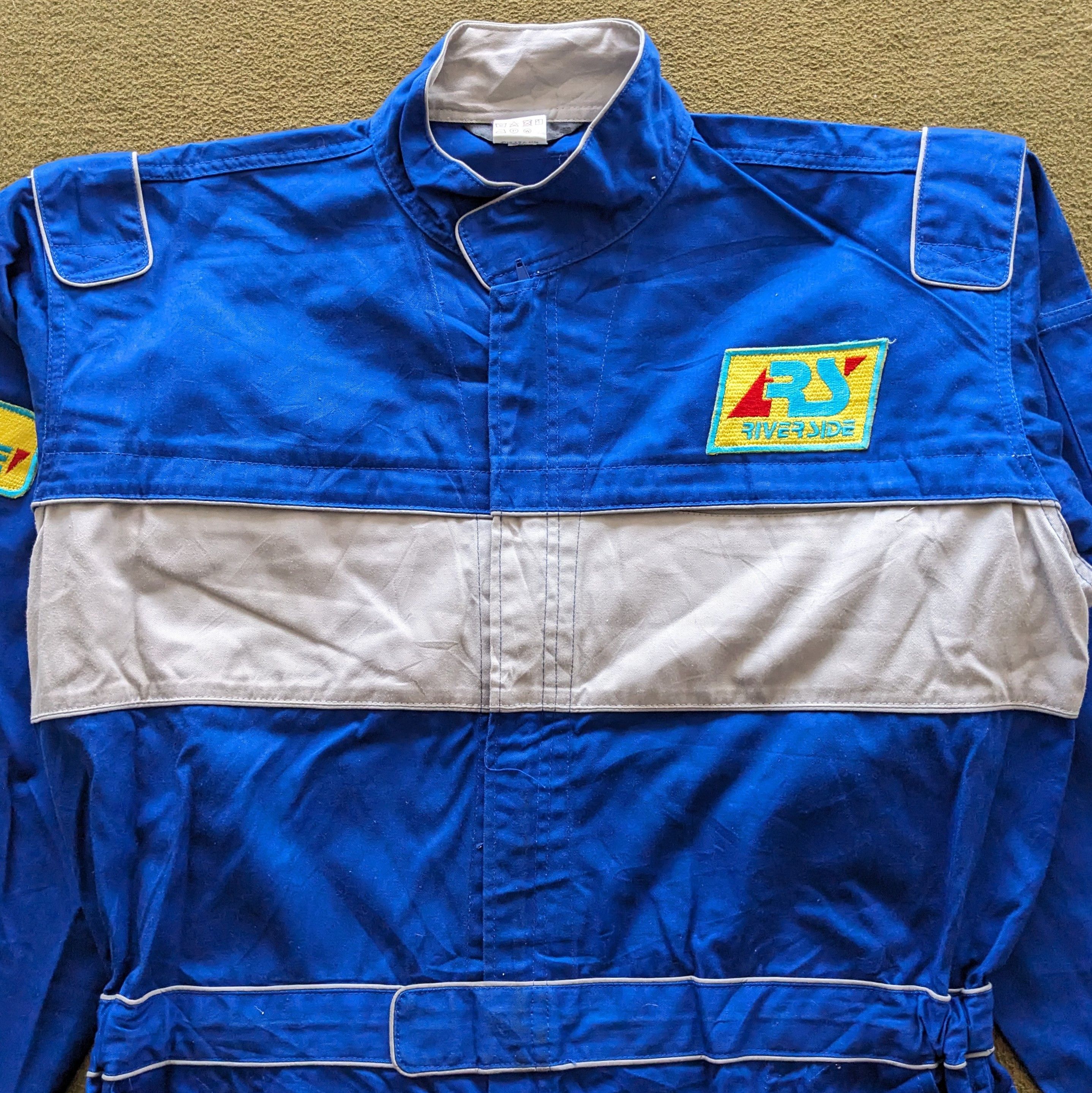 Vintage Vintage STAFF River Side Coverall Workwear Jacket Size US L / EU 52-54 / 3 - 4 Thumbnail