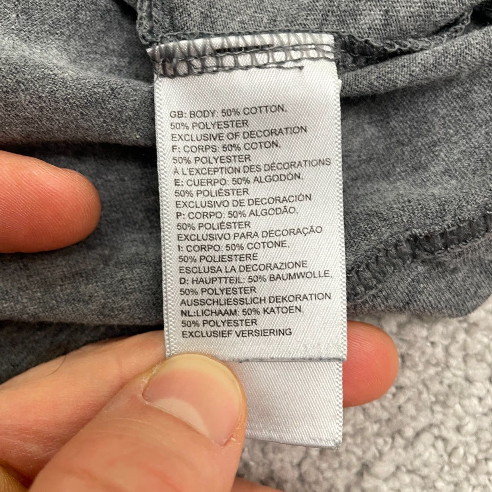 The North Face The North Face T-Shirt Crew Neck Men M Gray Short Sleeve Casual Tee Size US M / EU 48-50 / 2 - 6 Thumbnail