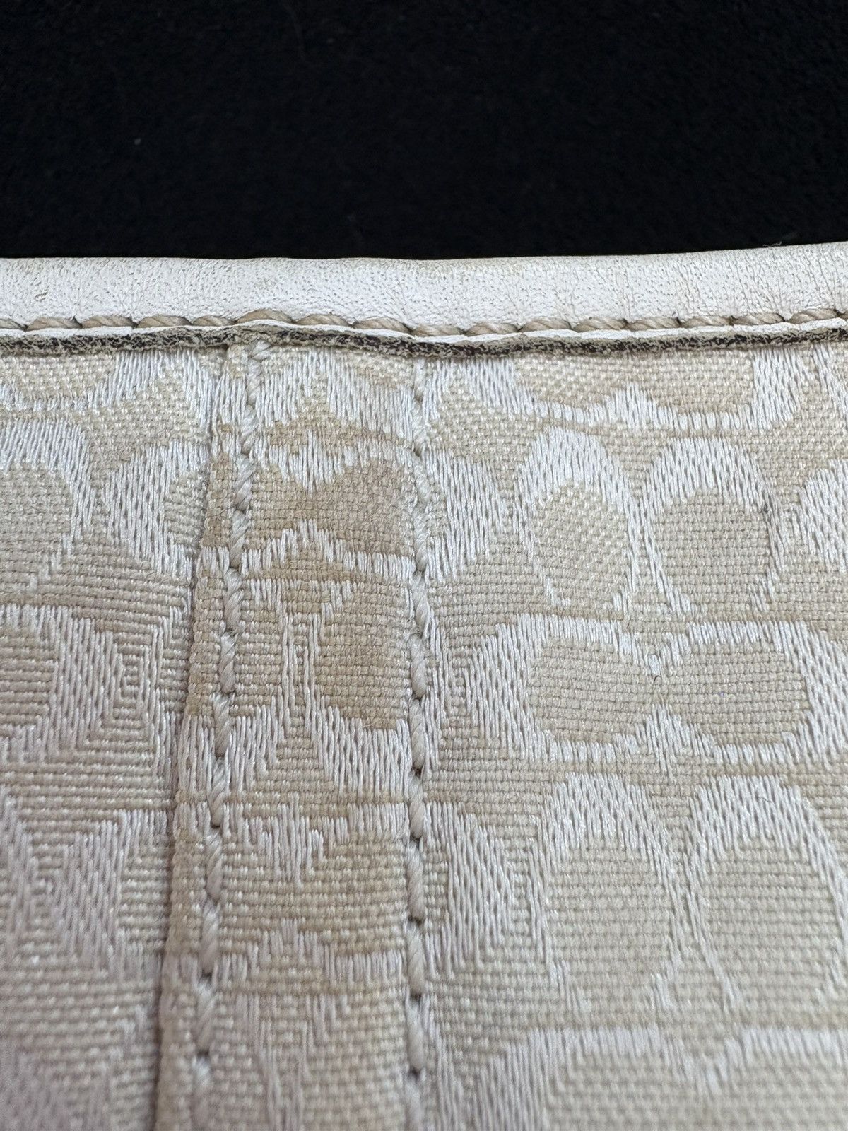 Coach 1990s Coach 6351 Monogram Logo Hobo Bag Size ONE SIZE - 7 Thumbnail