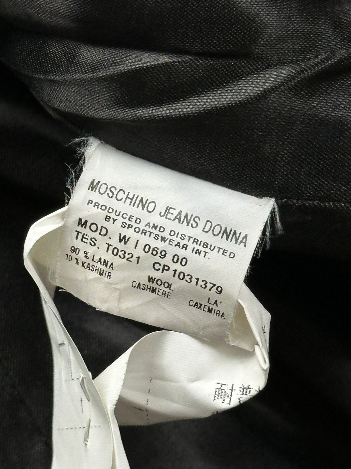 Moschino Moschino Jeans - Vintage Nipoli High Neck Wool Multi Button Size US XS / EU 42 / 0 - 14 Thumbnail