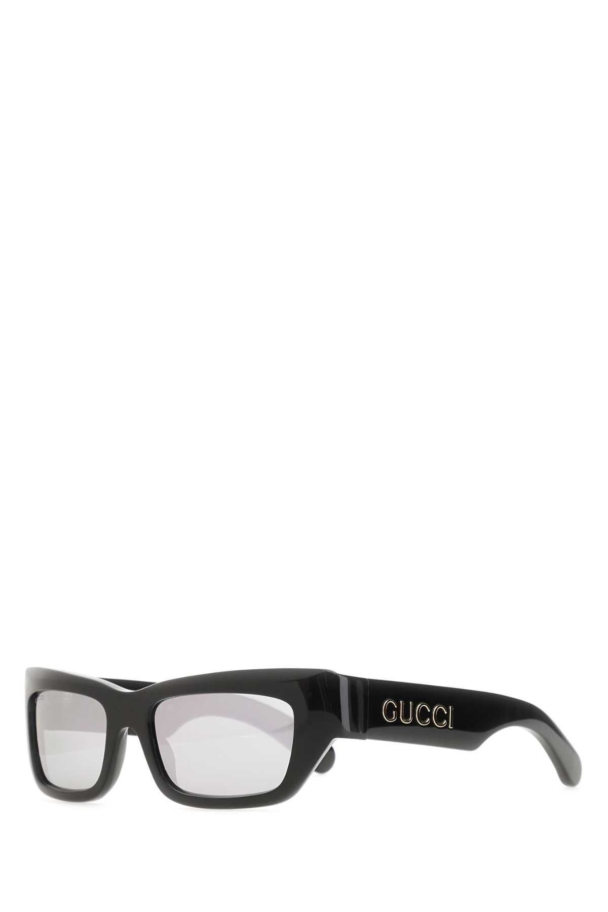 Gucci Black Acetate Sunglasses Size ONE SIZE - 1 Thumbnail