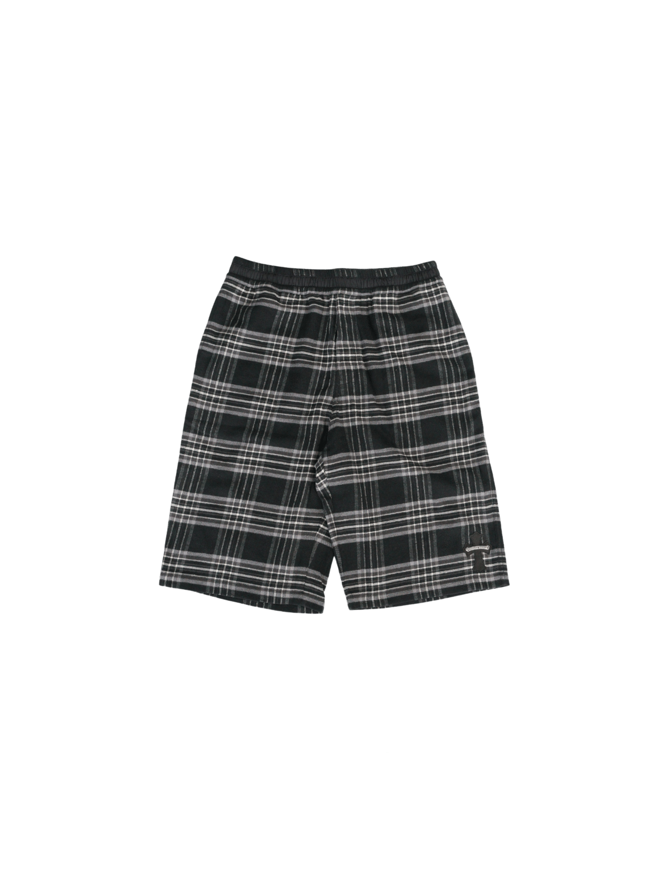 Chrome Hearts Chrome Hearts After School Cross Patch Flannel Shorts Size US 36 / EU 52 - 1 Thumbnail