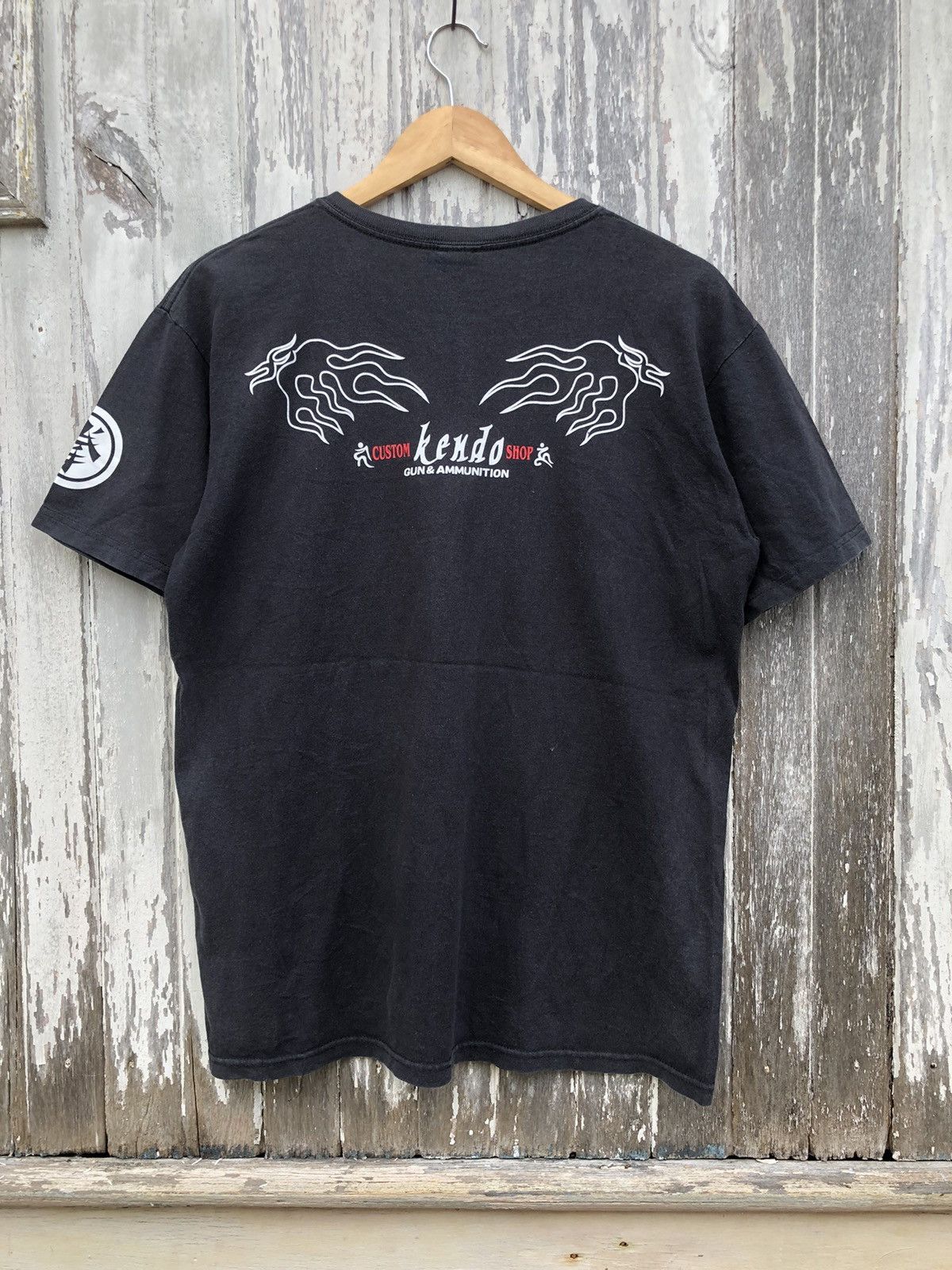 Japanese Brand × Vintage Vintage Sunfaded Biohazard X STARS DRAGON Tee Size US M / EU 48-50 / 2 - 9 Thumbnail