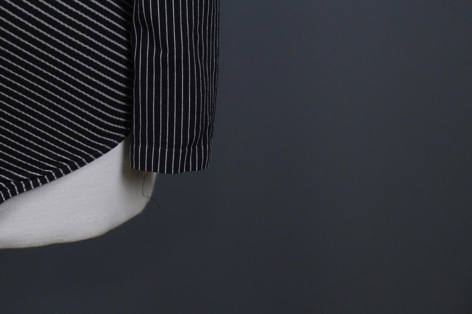 The Unbranded Brand Bodysuit Black Striped Nylon Tummy Control Size S Size ONE SIZE - 4 Thumbnail