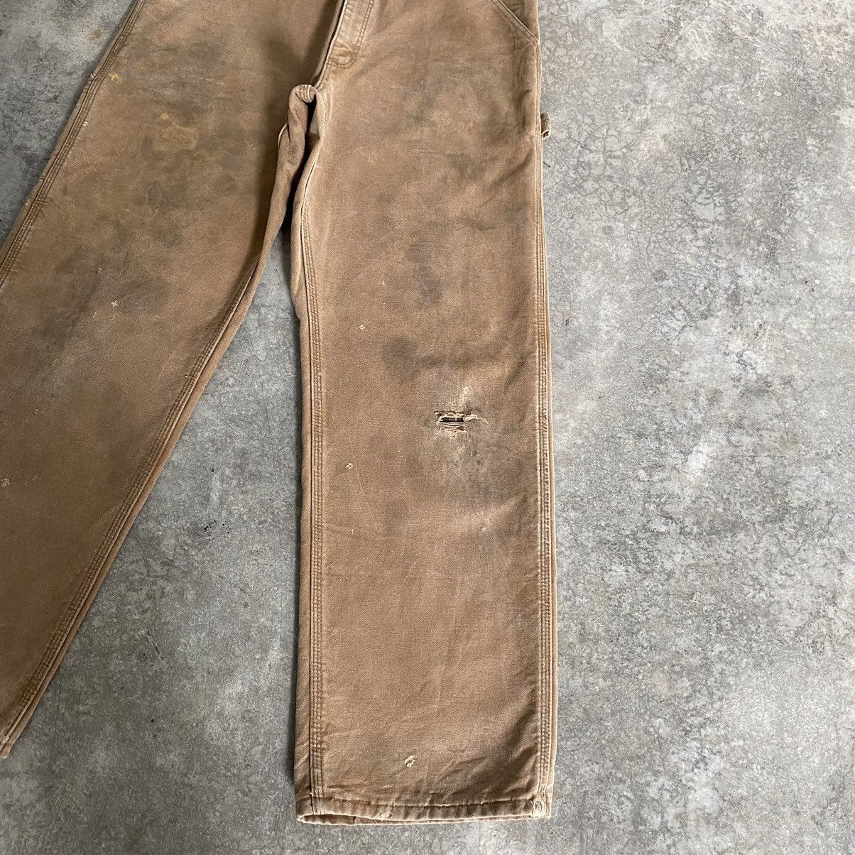 Carhartt Vintage Carhartt Blanket Lined Dirty Carpenter Work Pants Size US 34 / EU 50 - 7 Thumbnail
