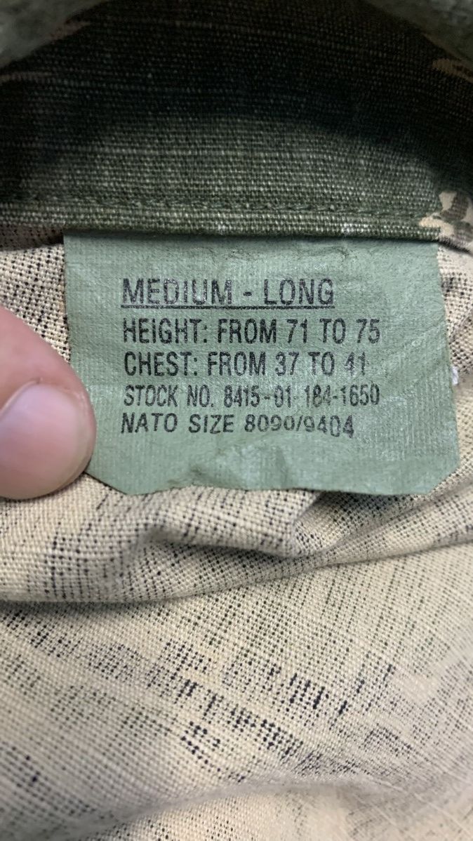 Vintage Coat Combat US Military Size US M / EU 48-50 / 2 - 10 Thumbnail