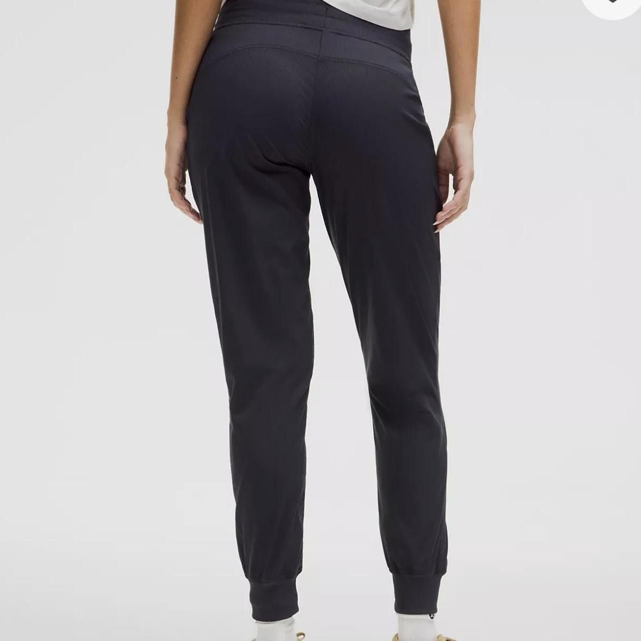 Lululemon Lululemon Women's Black and Grey Trousers Size 28" / US 6 / IT 42 - 3 Thumbnail