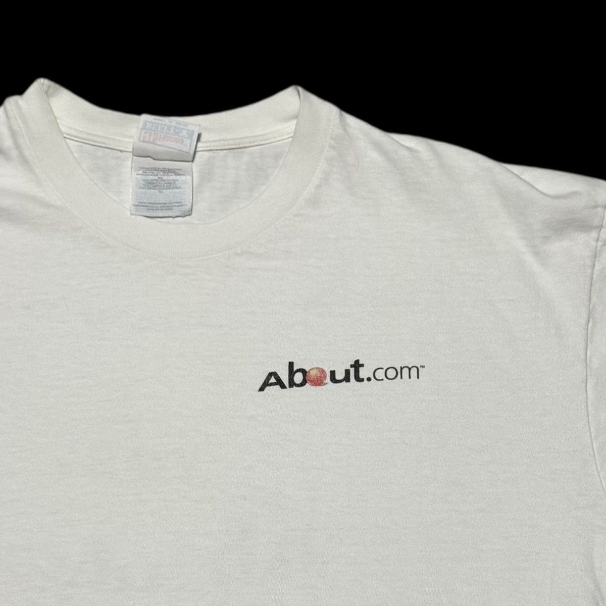 Hanes Vintage About.Com Is Anybody Out There? White Shirt Men's XL Size US XL / EU 56 / 4 - 4 Thumbnail