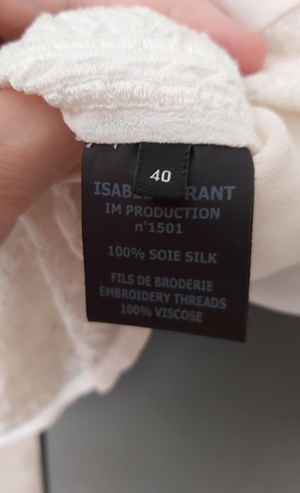 Isabel Marant Isabel Marant silk short-sleeve blouse Size M / US 6-8 / IT 42-44 - 11 Thumbnail
