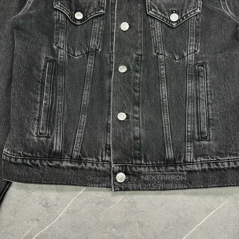 Balenciaga Balenciaga Denim jacket outerwear Size US S / EU 44-46 / 1 - 2 Thumbnail