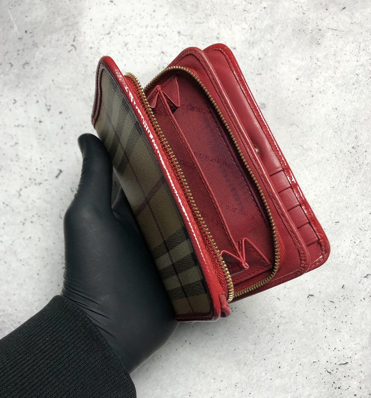 Burberry Vintage Burberry Nova Check Canvas Purse Wallet Size ONE SIZE - 16 Thumbnail