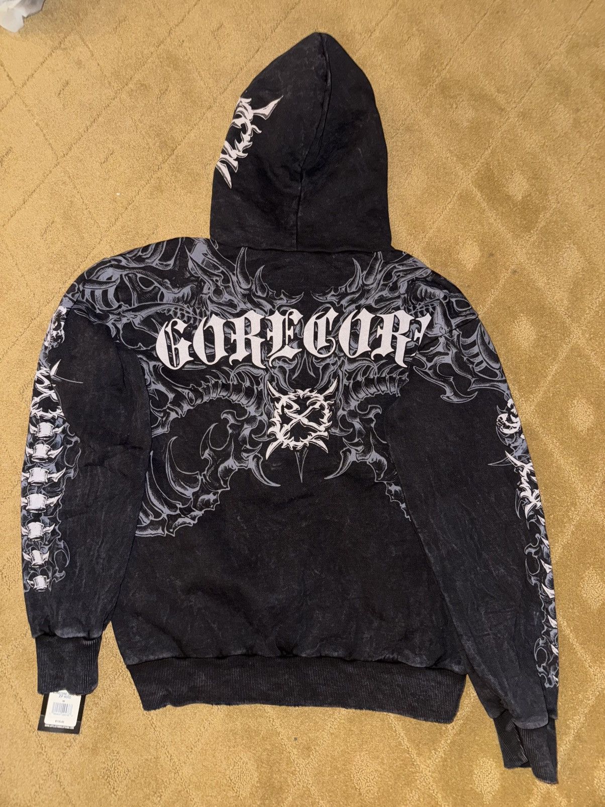 Ken Carson Ken Carson Complexcon Affliction Gorecore Lament Zip up Size US M / EU 48-50 / 2 - 3 Thumbnail