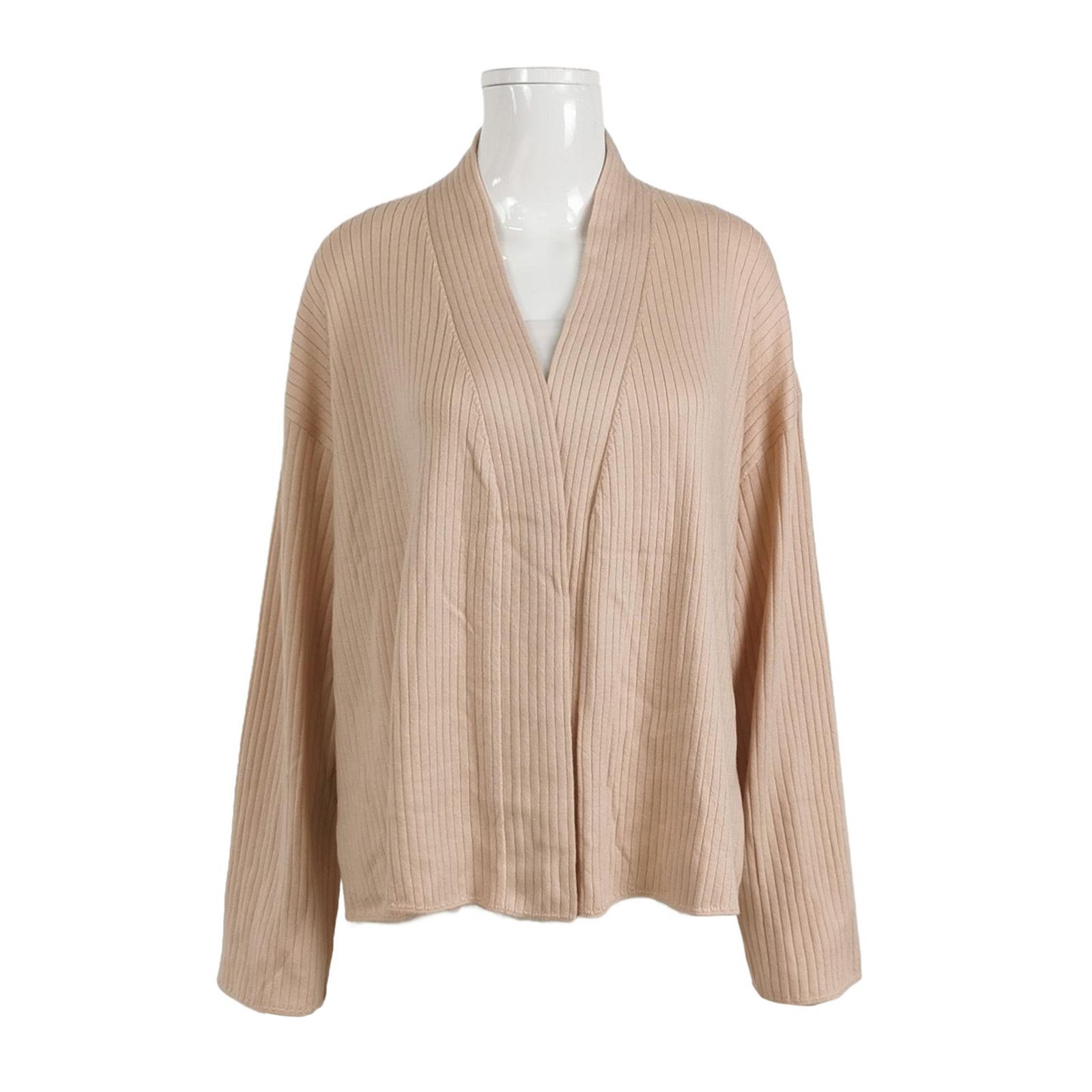Loro Piana Loro Piana Cashmere Silk V-Neck Cardigan Size L Size US L / EU 52-54 / 3 - 1 Thumbnail