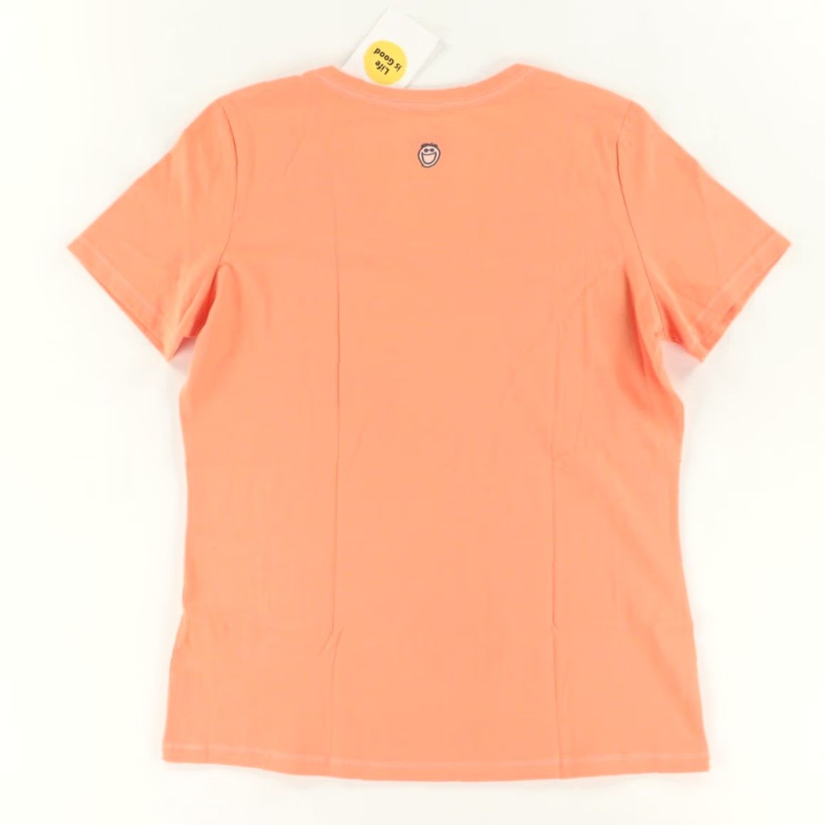 Life is Good Life is Good Keep It Simple Classic Fit V-Neck T-Shirt Orange Women's S Shirt Women S Orange V-Neck Keep It Simple Classic Fit Solid 90s? Size S / US 4 / IT 40 - 4 Thumbnail