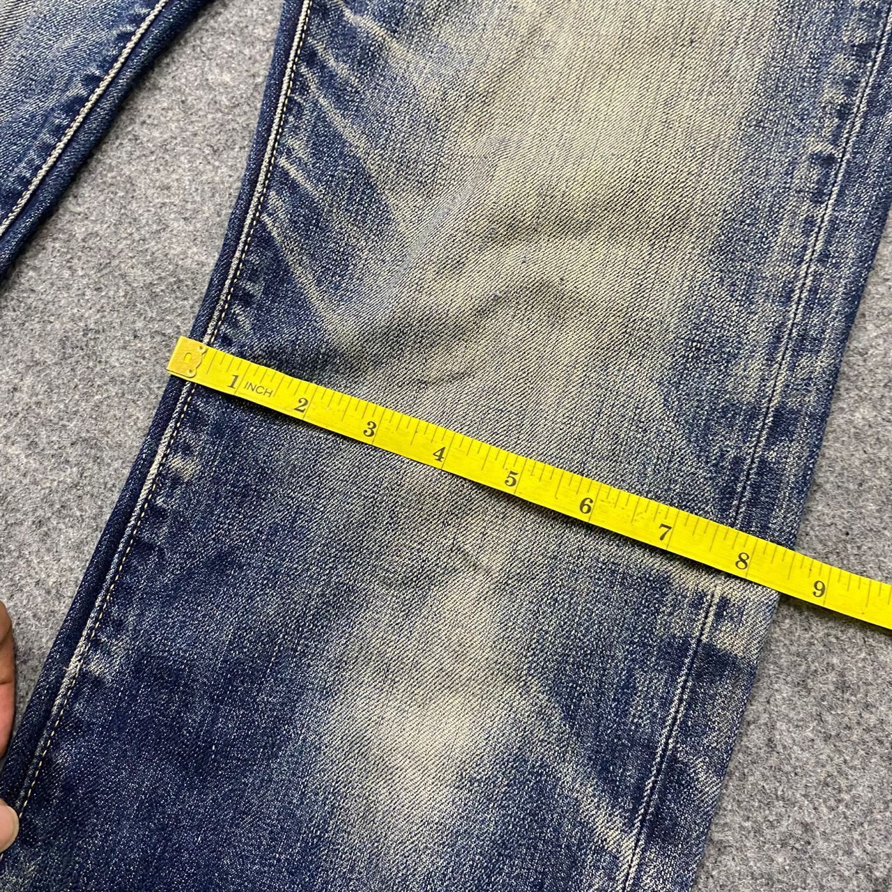 Japanese Brand 💥Best Offer💥Vintage Uniqlo Jeans Distressed Denim Size US 33 - 6 Thumbnail