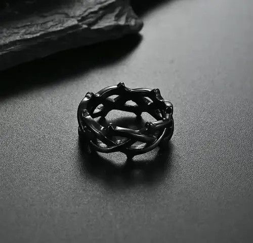 Jewelry Kuriyama x Kita Stainless Steel Vine Ring ( size 8-12 ) Size ONE SIZE - 8 Thumbnail