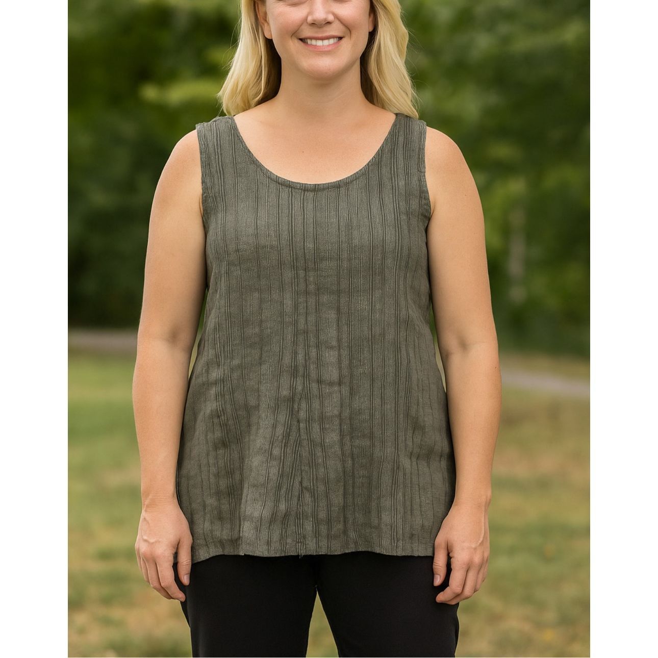 FLAX Flax NWOT linen sleeveless top size small Size S / US 4 / IT 40 - 1 Thumbnail