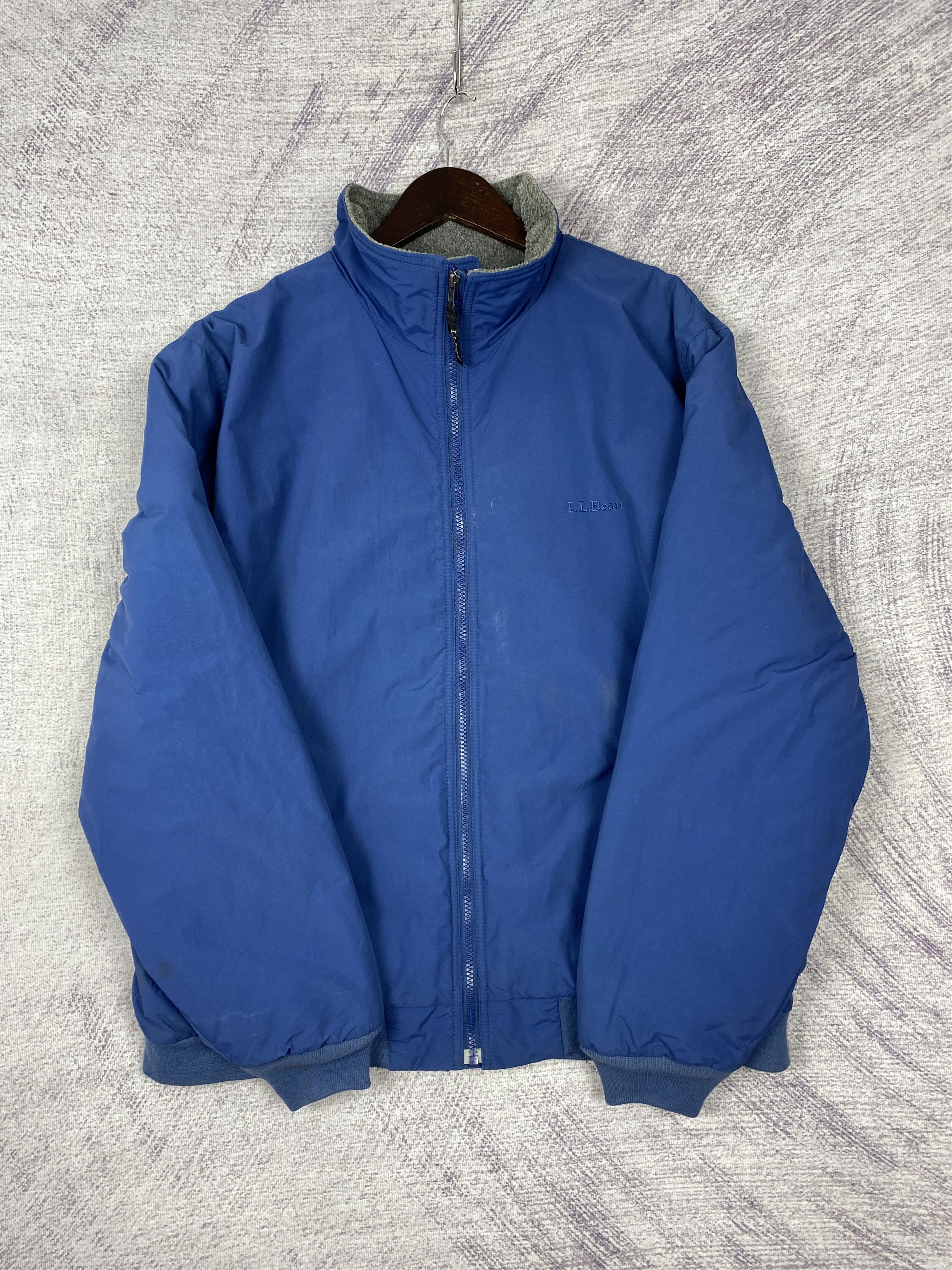 L.L. Bean Vintage L.L Bean Fleece Lining Zip Up Jacket Size US L / EU 52-54 / 3 - 5 Thumbnail