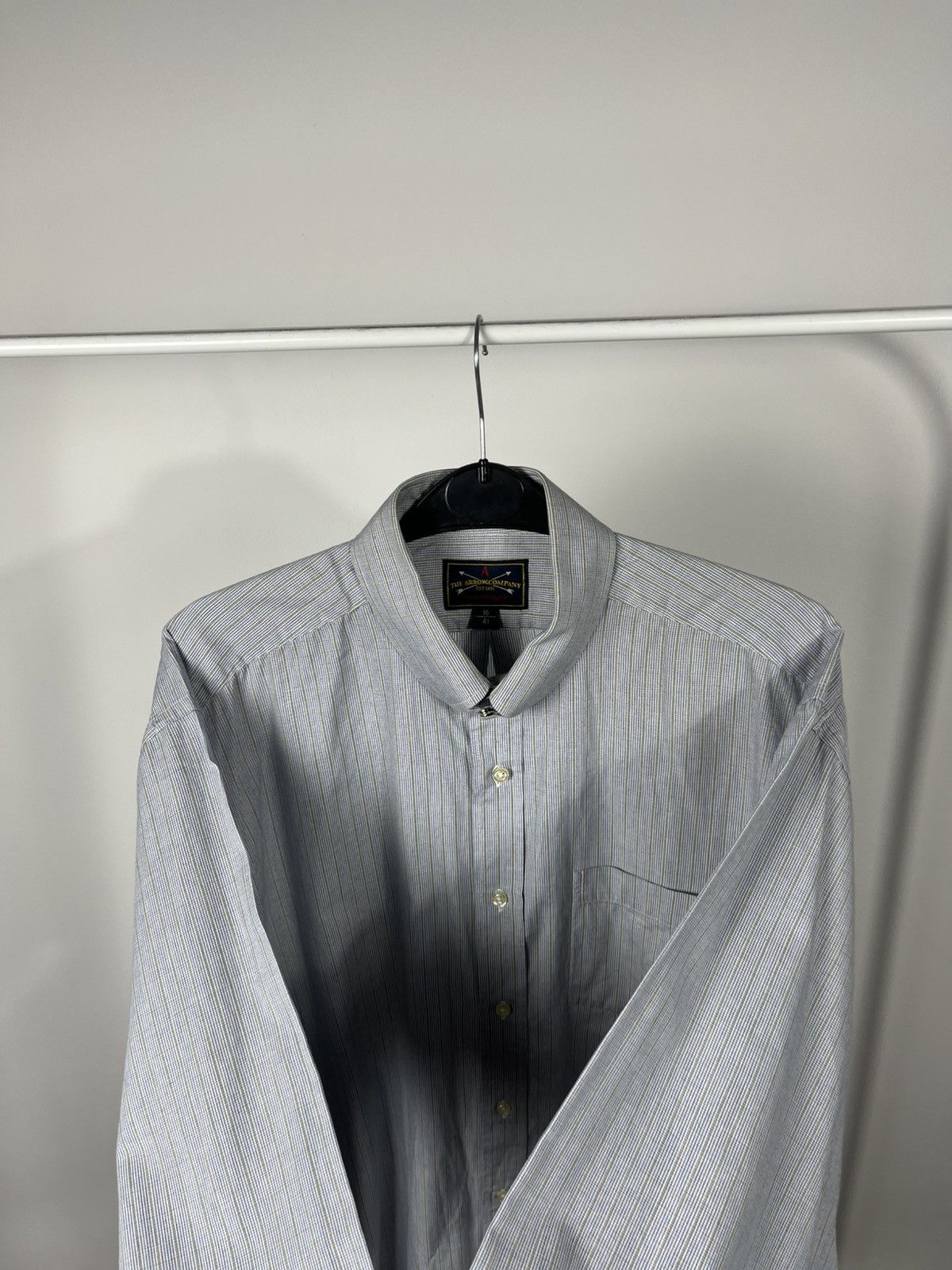 Arrow Arrow Company Men’s 100% Cotton Button Checked Shirt 16/41 Size US XL / EU 56 / 4 - 11 Thumbnail