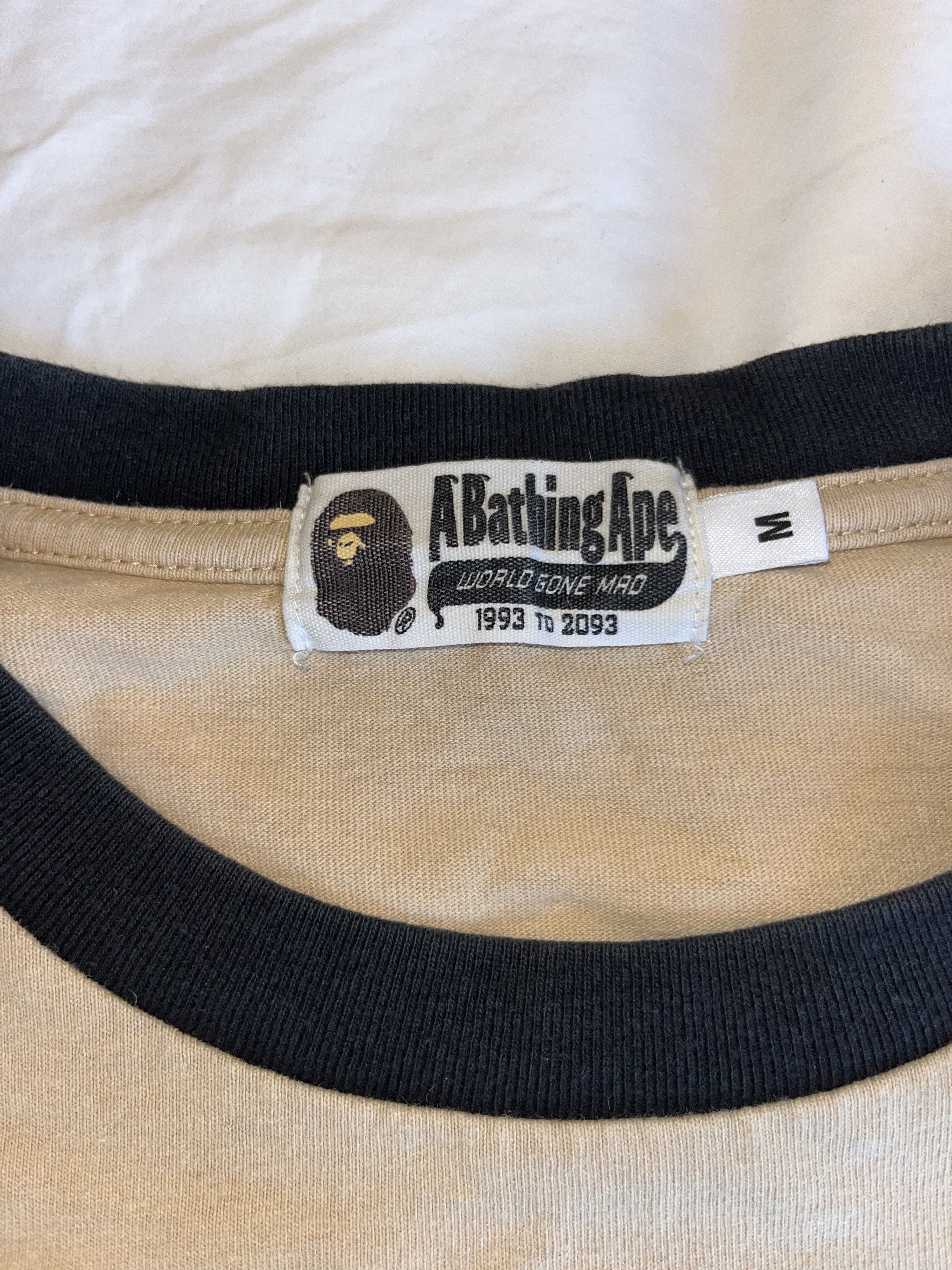 Bape Tiger Camo Gradation College Tee Size US M / EU 48-50 / 2 - 5 Thumbnail
