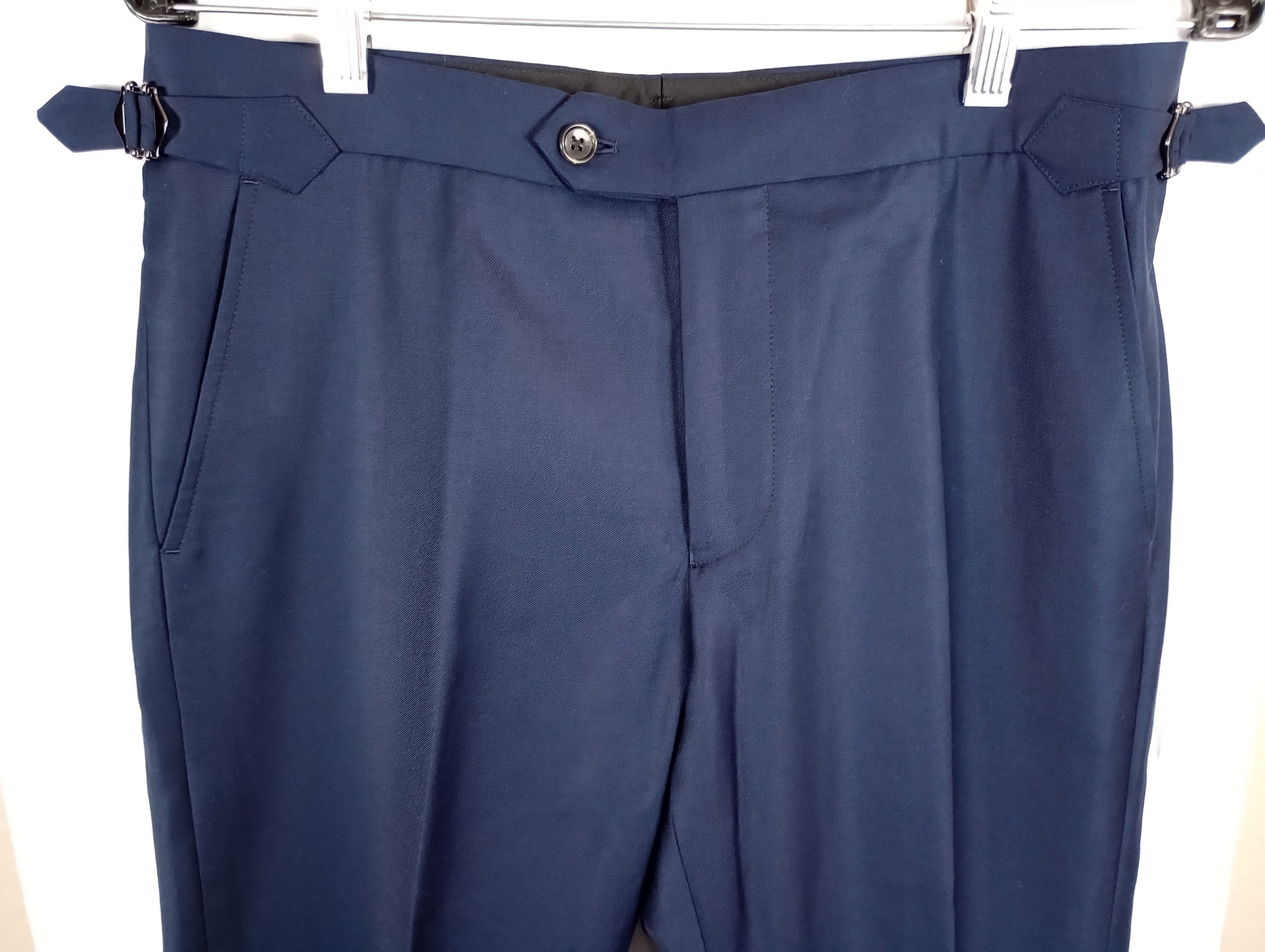 Spier & Mackay Spier And Mackay Slim Trouser W30 - Bright Navy - Side Tabs Size 36R - 3 Thumbnail