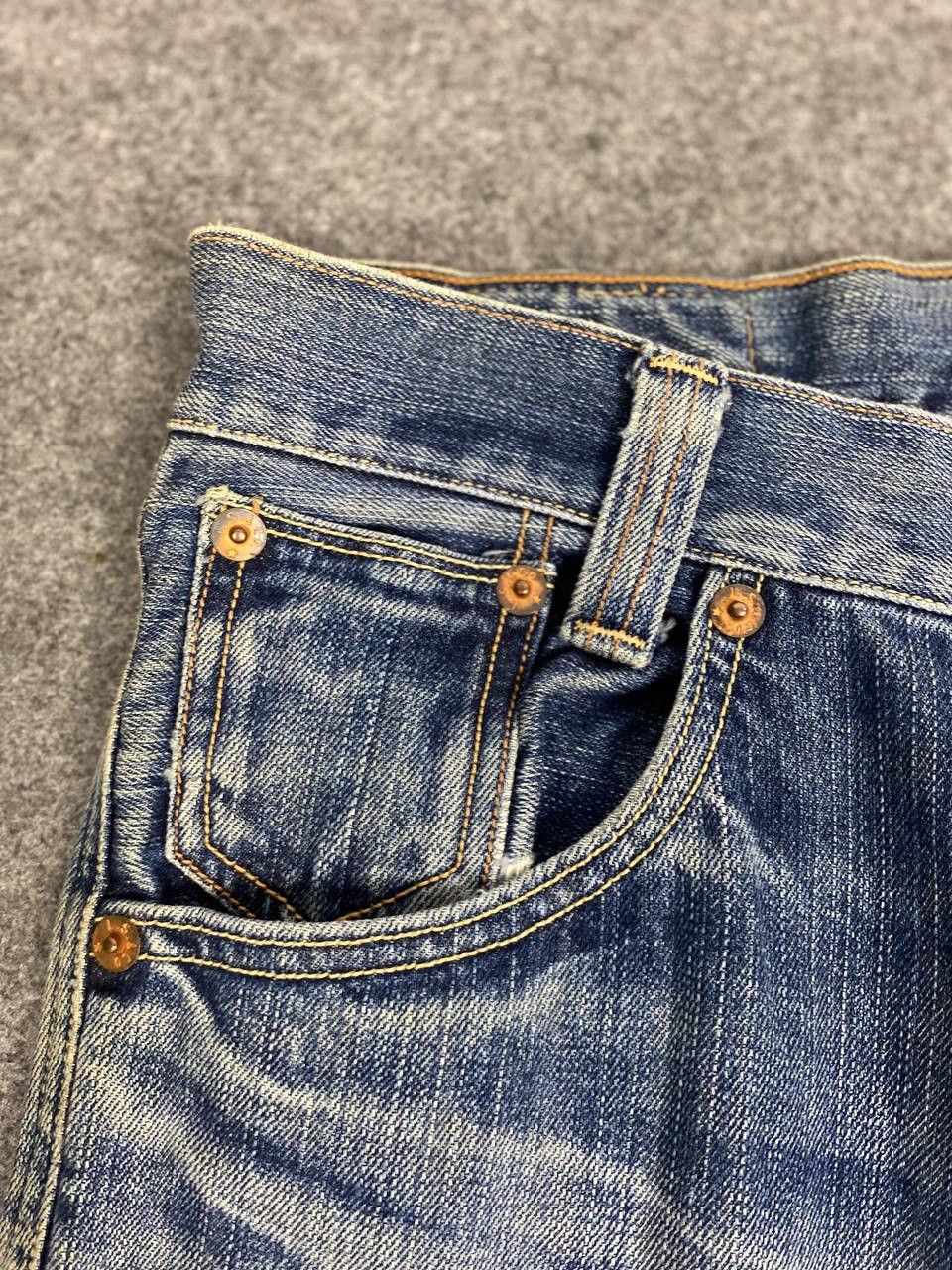 Levi's vintage levis 702 rusty distressed denim nice design Size US 32 / EU 48 - 10 Thumbnail