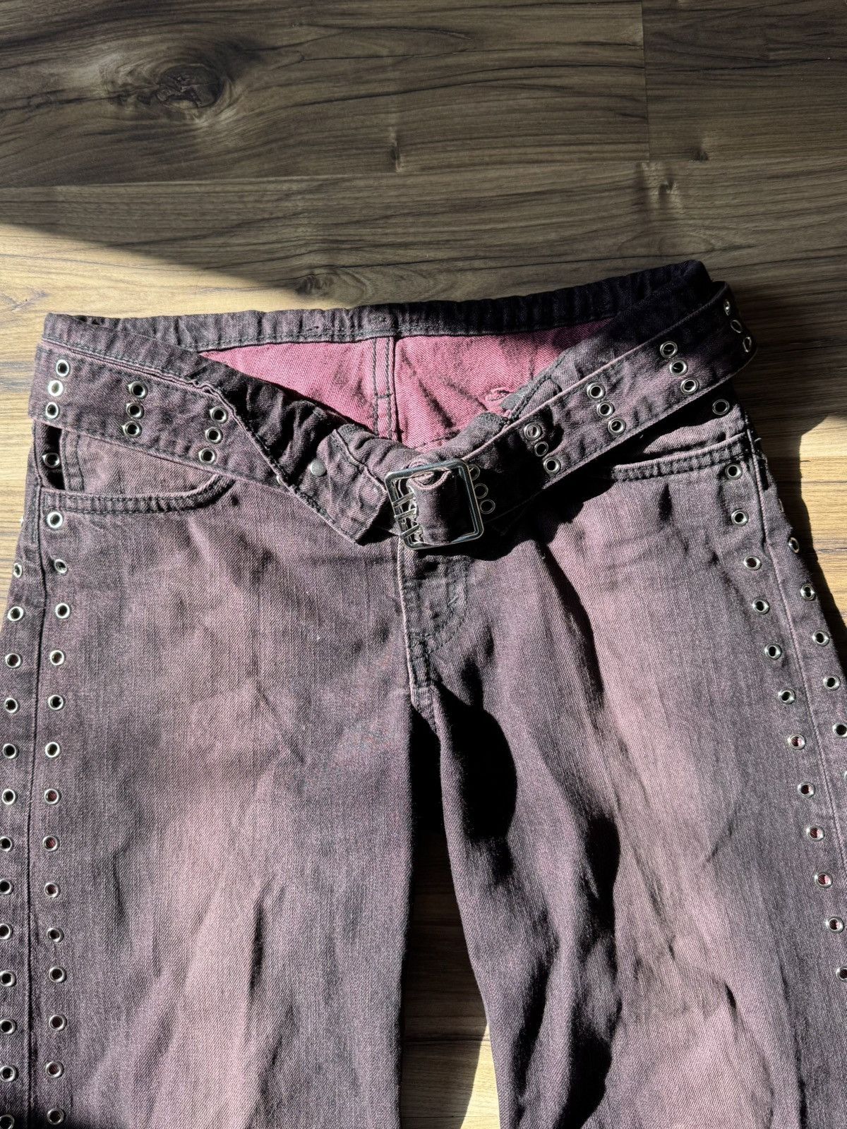 Cheap Monday Cheap Monday AntiLow Waist Baggy Jeans Pink Purple Size 27" / US 4 / IT 40 - 11 Thumbnail