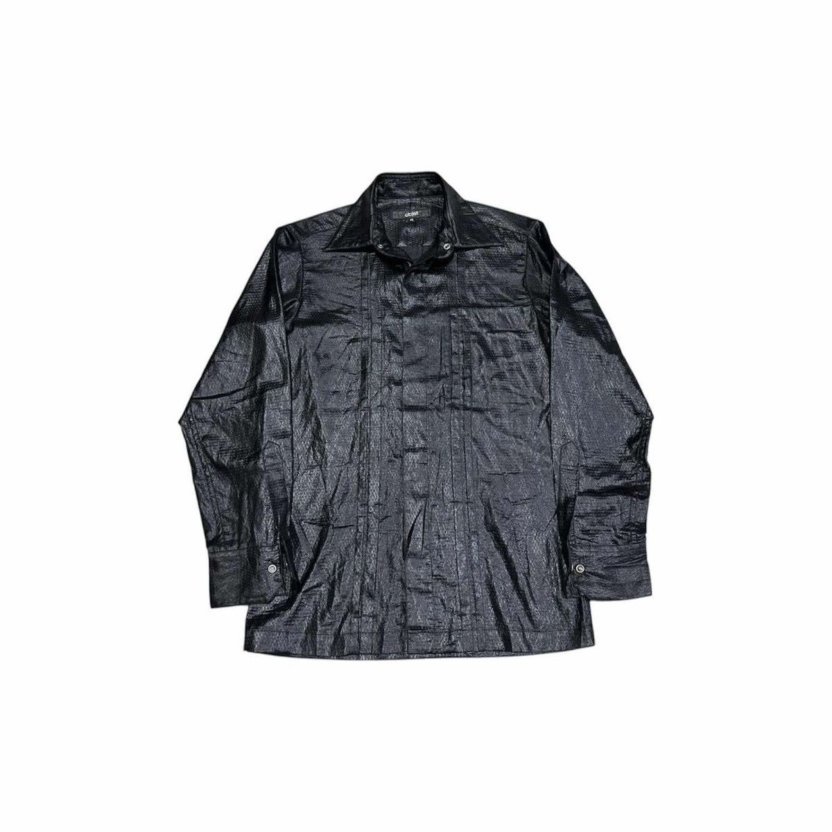Gaultier Homme Objet × Jean Paul Gaultier 🔥Rare Vintage Jean Paul Gautier Objet Shirt Black Sheer Size US M / EU 48-50 / 2 - 6 Thumbnail