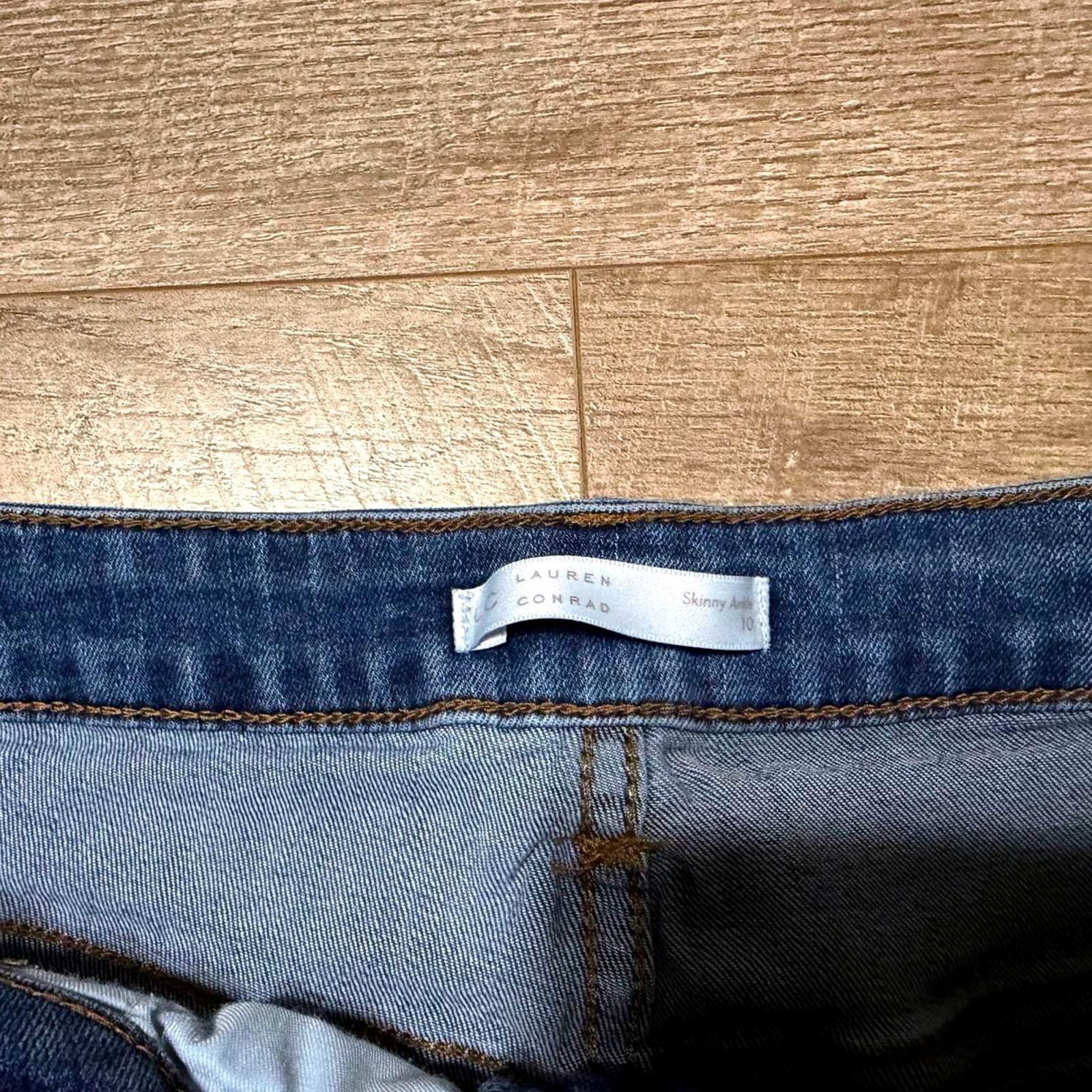 Other Lauren Conrad Skinny Ankle Jeans Size 32" / US 10 / IT 46 - 3 Thumbnail