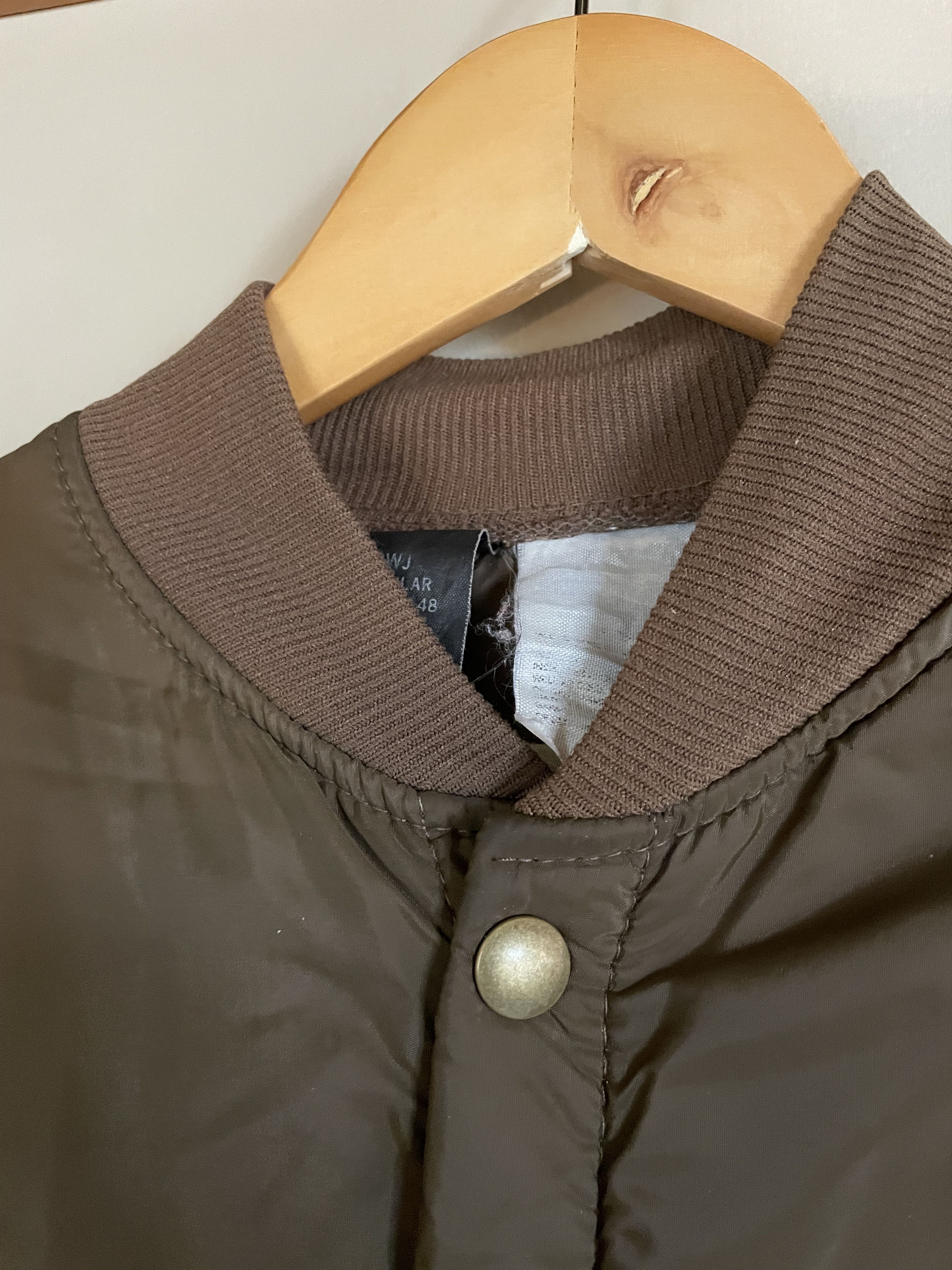 Cabelas Cabela's Brown Hunting Bomber Jacket, XL, Fits Like Large Size US XL / EU 56 / 4 - 3 Thumbnail