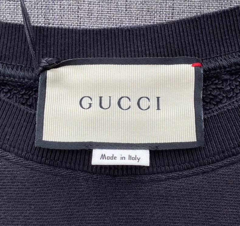 Gucci Gucci Embroidered Teddy Bear Cotton Sweatshirt-2505 Size US M / EU 48-50 / 2 - 8 Thumbnail