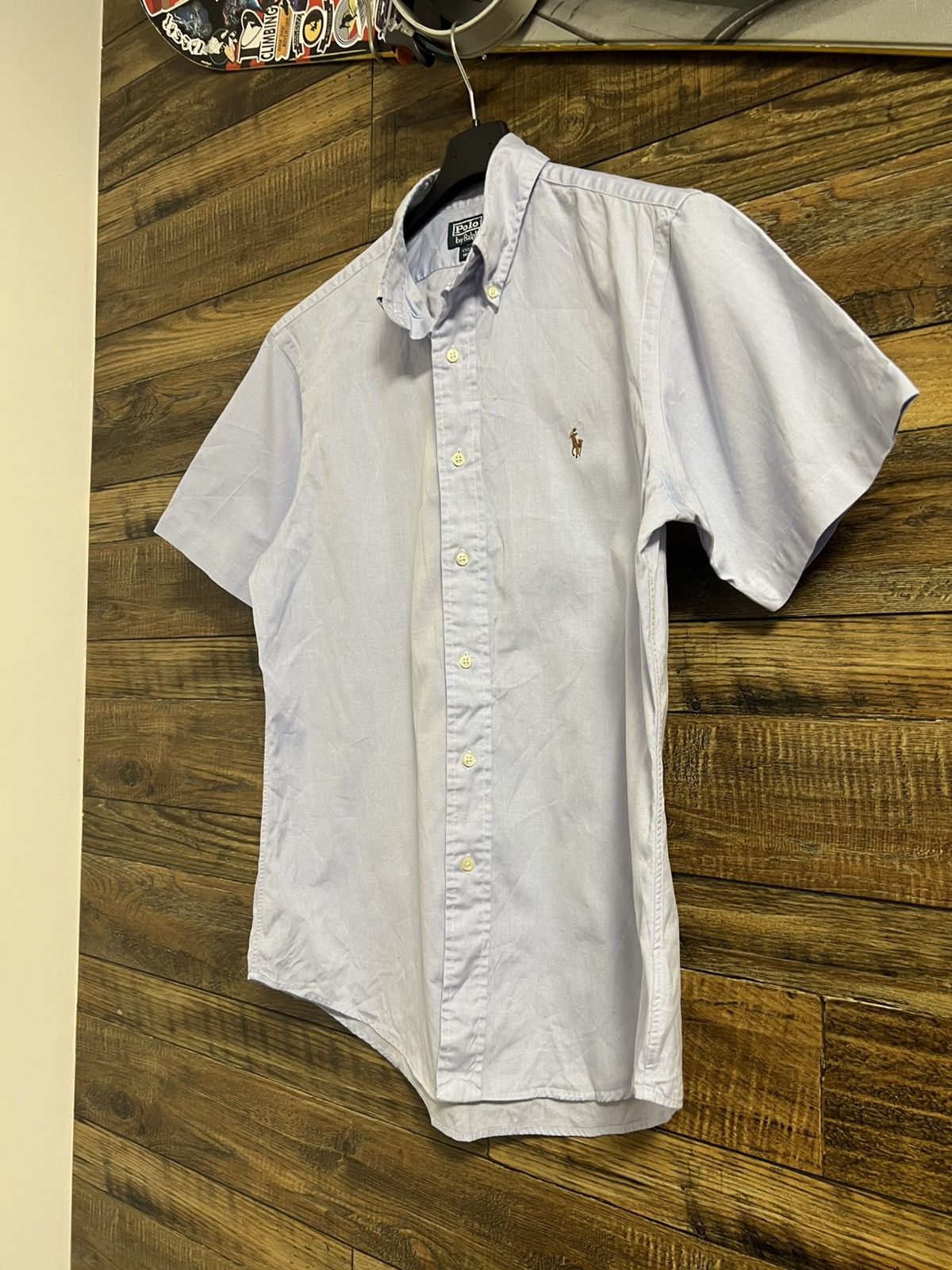Ralph Lauren POLO RALPH LAUREN Vintege Short Sleeved Shirt T-shirt Oxford Size US L / EU 52-54 / 3 - 3 Thumbnail
