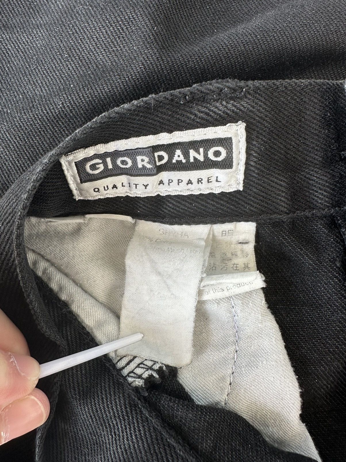 Giordano WASHED DEMIN PANTS Size US 32 / EU 48 - 5 Thumbnail