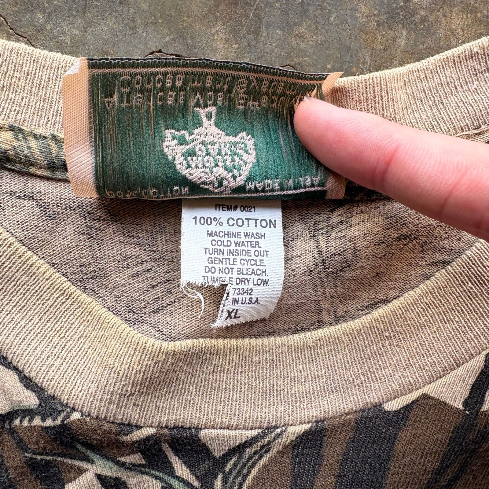 Mossy Oaks Vintage Mossy Oaks Essential Camo Pocket T-shirt Size US XL / EU 56 / 4 - 4 Thumbnail