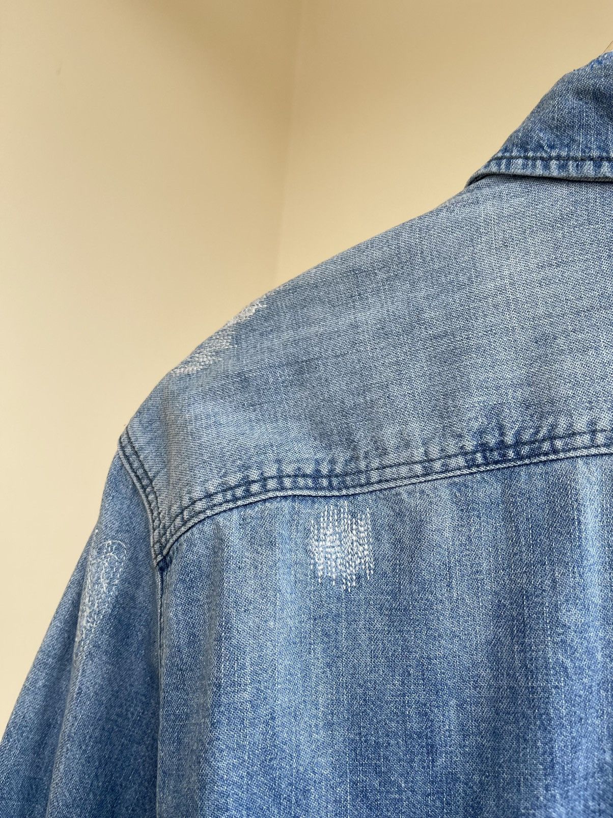 G-Star Raw 3301 Slim Fit Color Restored Denim Long Sleeve Shirt Size US L / EU 52-54 / 3 - 14 Thumbnail