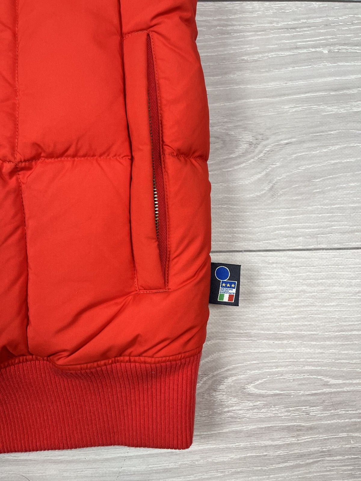 Puma Puma Italia 2002 Red Soccer Team Puffer Vest Jacket Size US M / EU 48-50 / 2 - 6 Thumbnail