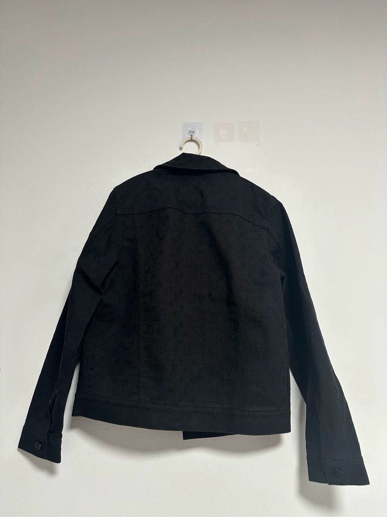 Louis Vuitton Louis Vuitton Black dark full print denim jacket 2505-Nexta Size US S / EU 44-46 / 1 - 2 Thumbnail