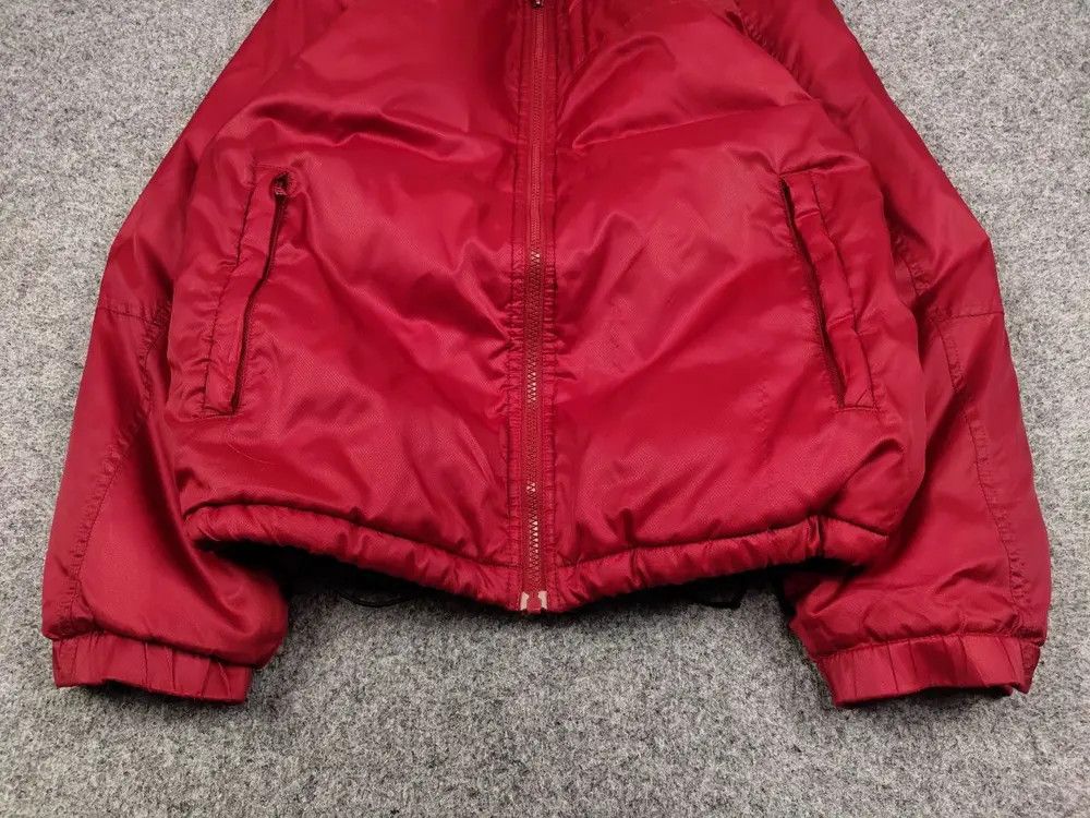 Tommy Hilfiger Vintage 90s Tommy Hilfiger Bright Red Fleece Lined Jacket Size US M / EU 48-50 / 2 - 3 Thumbnail