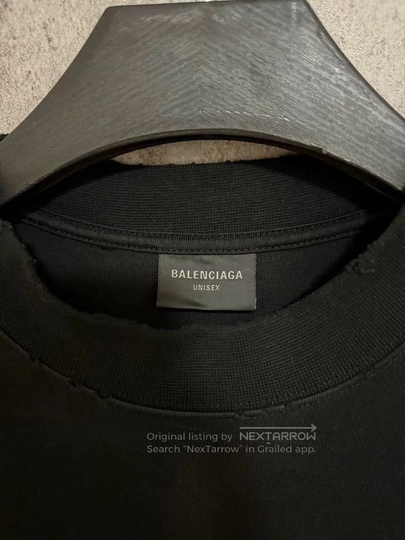 Balenciaga Balenciaga SS24 Blur Logo Tee. Size US M / EU 48-50 / 2 - 3 Thumbnail