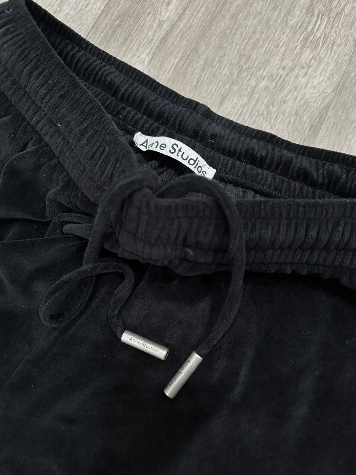 Acne Studios Acne Studios SS24 Black Logo Sweatpants Size US 30 / EU 46 - 6 Thumbnail