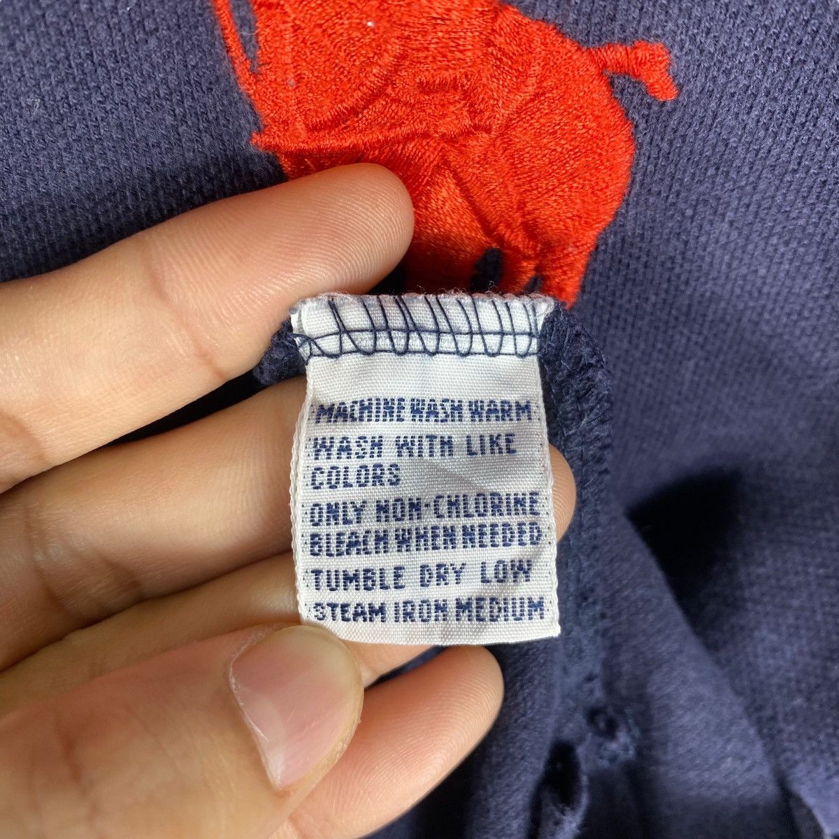 Polo Ralph Lauren × Vintage Vintage POLO By RALPH LAUREN Embroidery Pony Polo Shirt Size US L / EU 52-54 / 3 - 6 Thumbnail