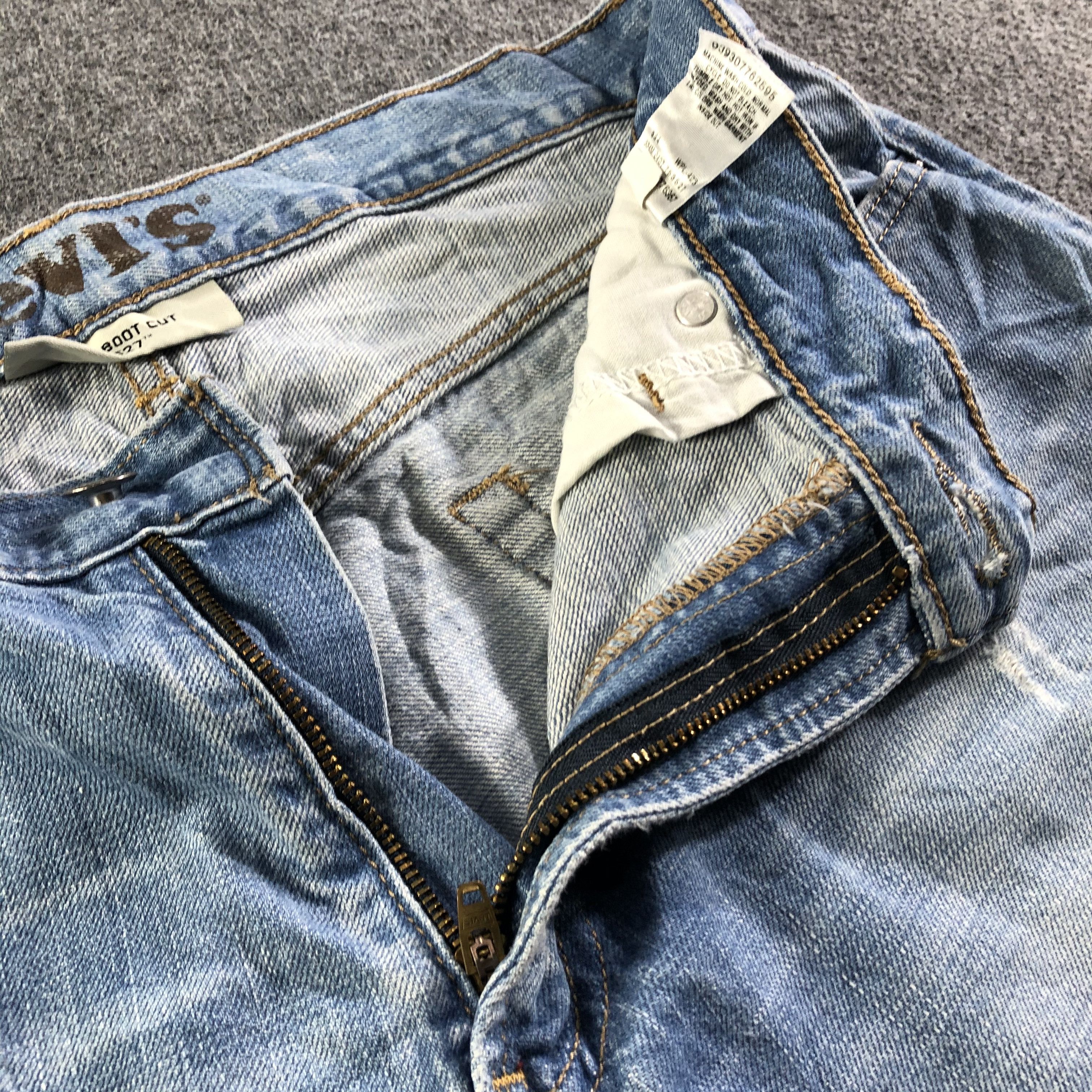 Levi's Vintage Blue Wash Levis 527 Flare Jeans-J4479 Size US 34 / EU 50 - 8 Thumbnail