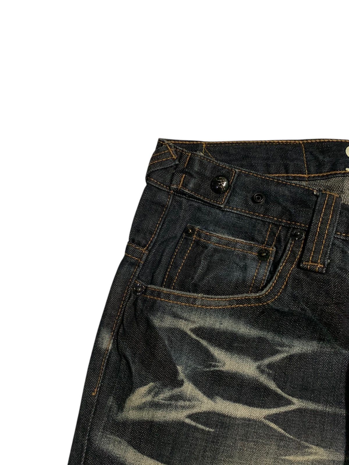 Prps FLARE PRPS CLAWMARK JAPANESE RUSTY PUNK STYLE DENIM Size US 30 / EU 46 - 13 Thumbnail