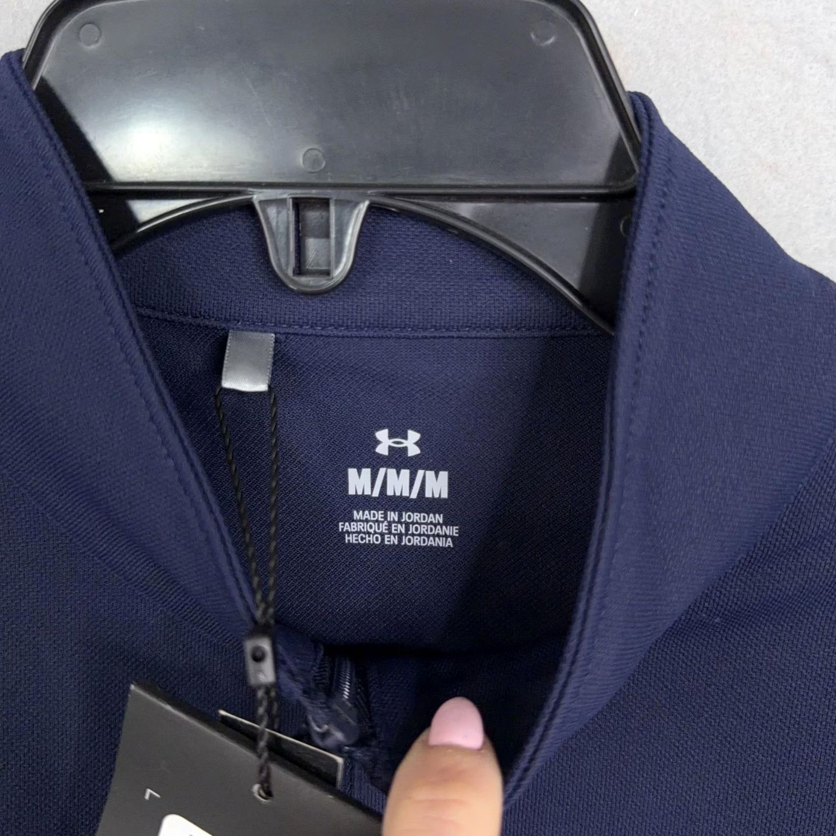 Under Armour Under Armour Pullover Womens Medium Blue Bryce Canyon 1/4 Zip UPF 50 Trail Top Size M / US 6-8 / IT 42-44 - 4 Thumbnail