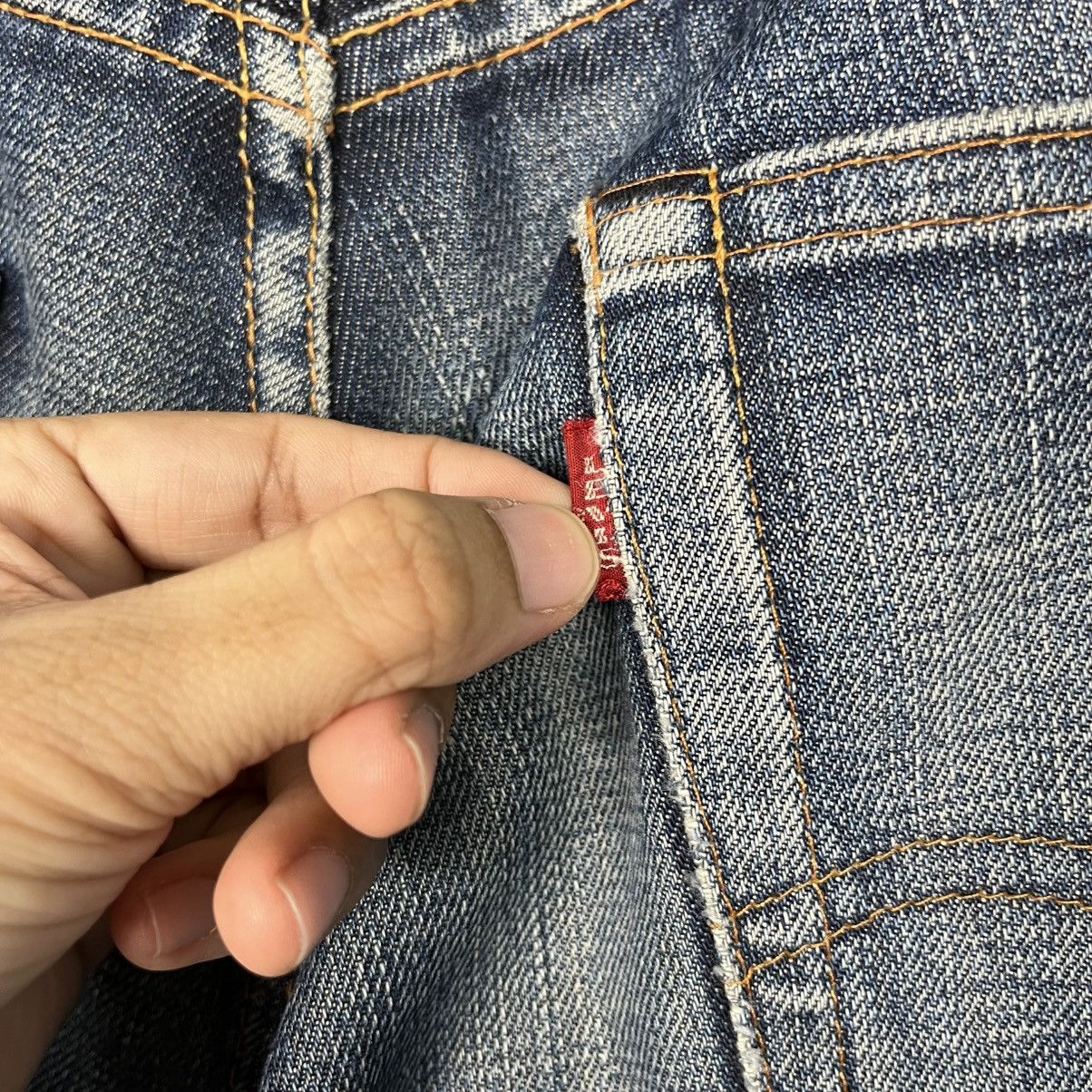 Levi's Vintage Levis Lot 67505 Selvedge Redline Distressed Denim Size US 34 / EU 50 - 17 Thumbnail