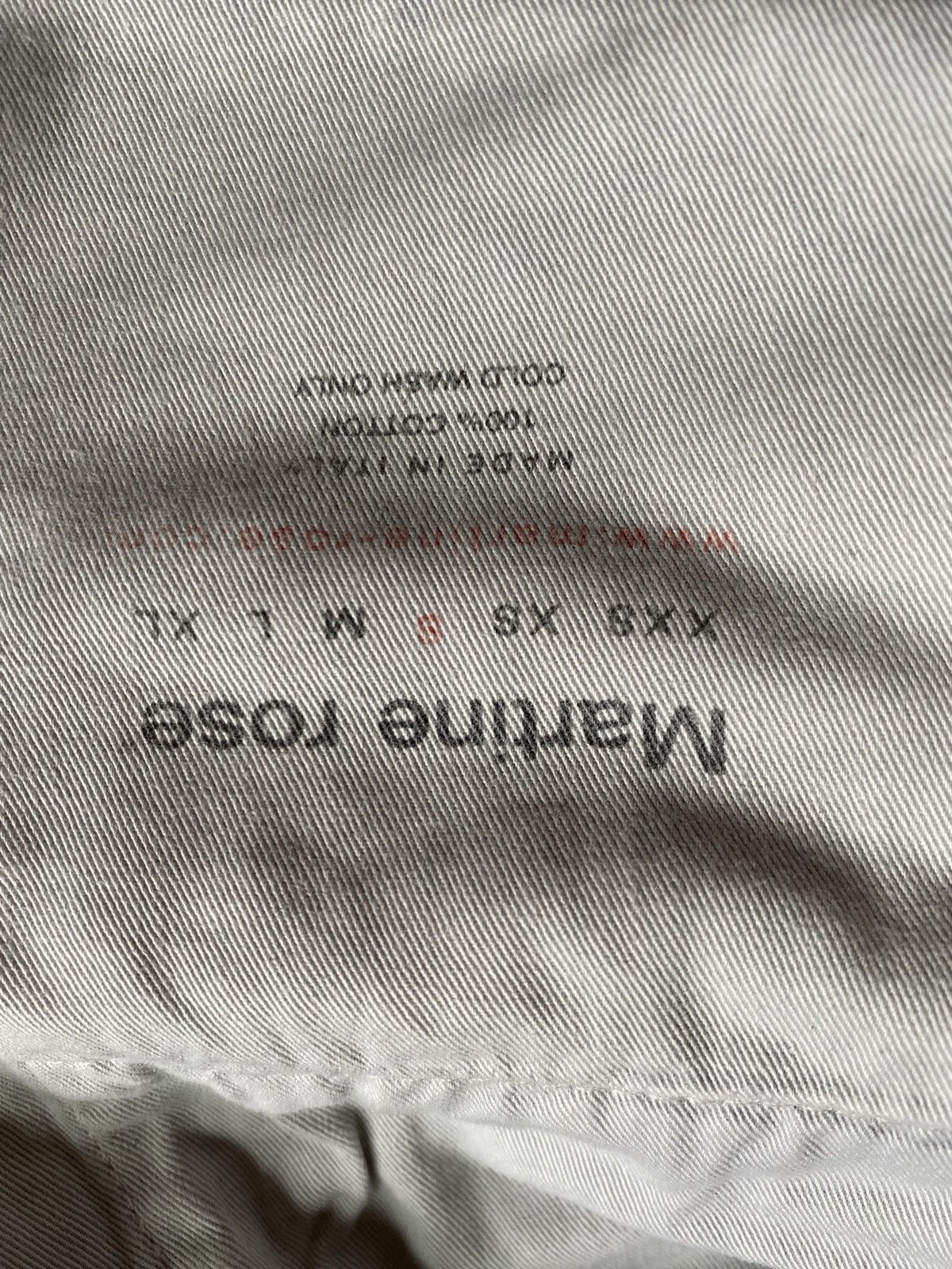 Martine Rose Cropped Logo Denim Size US 28 / EU 44 - 3 Thumbnail