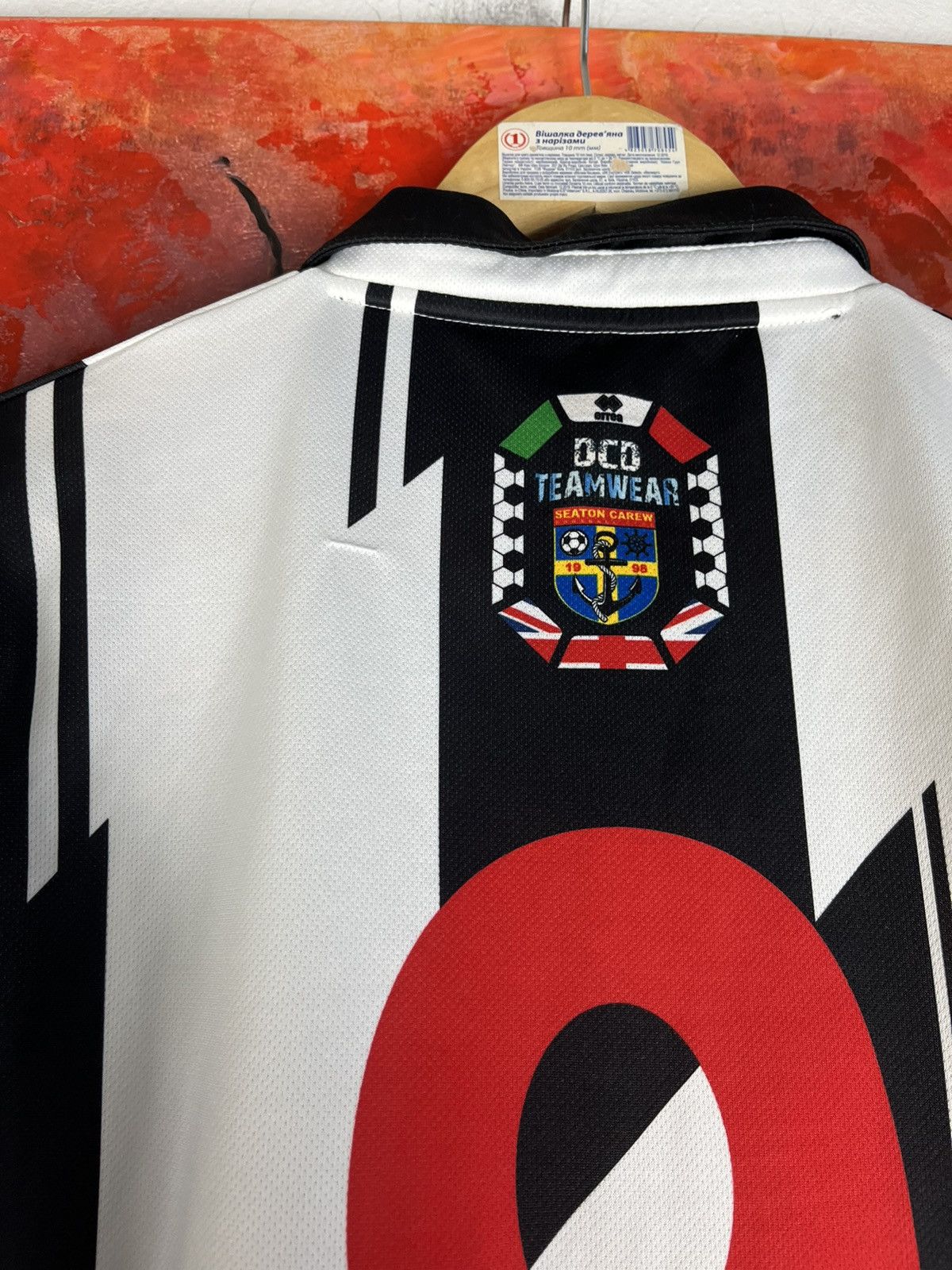 Errea Errea Fc Seaton Carew Soccer Jersey Football Shirt Size M Size US M / EU 48-50 / 2 - 5 Thumbnail