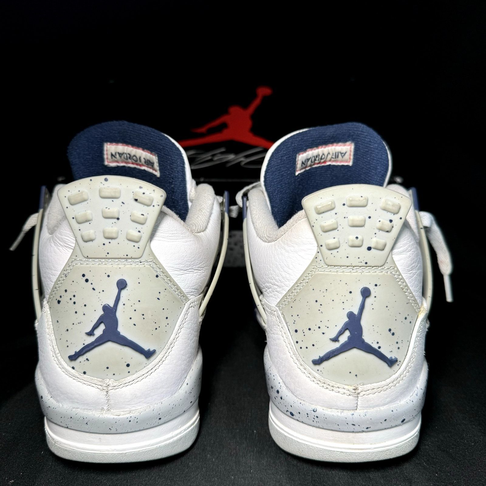 Jordan Brand × Nike Size 7 - Air Jordan 4 Retro GS Midnight Navy Men's Shoes Size US 7 / EU 40 - 5 Thumbnail
