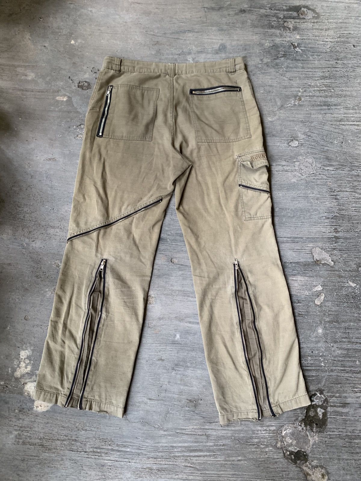 Bounty Hunter SS002 Bounty Hunter Bondage Utility Zipper Cargo Pants Size US 34 / EU 50 - 4 Thumbnail