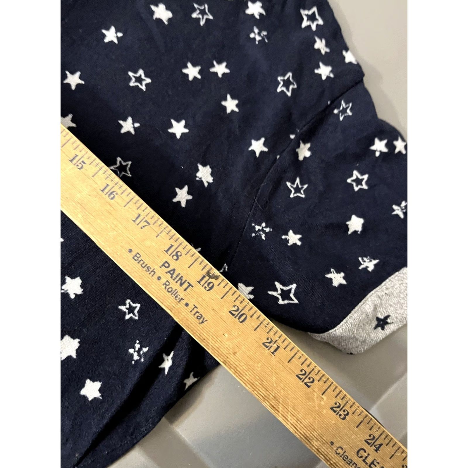 Lucky Brand Lucky Brand Sleep Shirt XL Blue Stars Short Sleeve Lounge Womens Crew Neck Size XL / US 12-14 / IT 48-50 - 4 Thumbnail